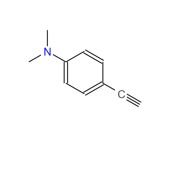 4-N,N-二甲氨基苯乙炔,4'-DIMETHYLAMINOPHENYL ACETYLENE