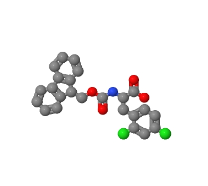 (S)-2-((((9H-芴-9-基)甲氧基)羰基)氨基)-3-(2,4-二氯苯基)丙酸,(S)-2-((((9H-Fluoren-9-yl)methoxy)carbonyl)amino)-3-(2,4-dichlorophenyl)propanoic acid
