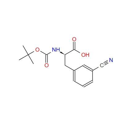 (R)-2-((叔丁氧基羰基)氨基)-3-(3-氰基苯基)丙酸,Boc-D-Phe(3-CN)-OH