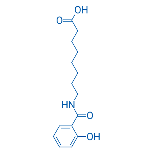 8-(2-羟基苯甲酰氨基)辛酸,8-[(2-hydroxybenzoyl)amino]octanoic acid