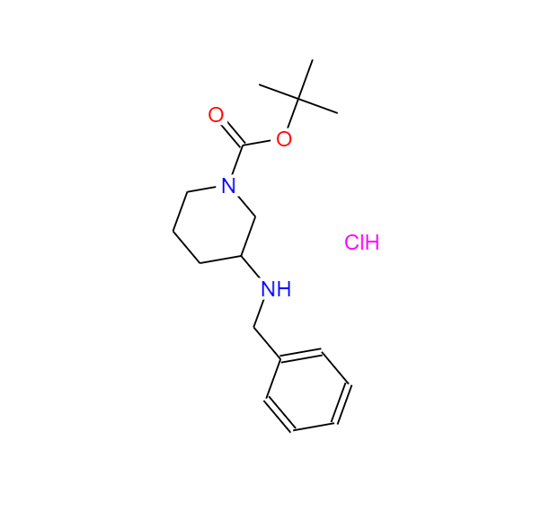 N-Boc- 3-(benzylamino)piperidine-HCl,3-BENZYLAMINO-PIPERIDINE-1-CARBOXYLIC ACID TERT-BUTYL ESTER-HCl