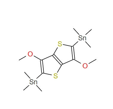 3,6-二甲氧基噻吩并[3,2-b]噻吩-2,5-二基）双（三甲基锡烷,3,6-dimethoxythieno[3,2-b]thiophene-2,5-diyl)bis(trimethylstannane