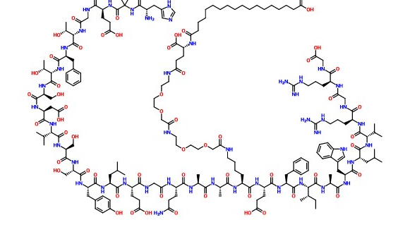 索马鲁肽杂质B,(S)-13-(tert-butoxycarbonyl)-34,34-dimethyl-10,15,32-trioxo-3,6,33-trioxa-9,14-diazapentatriacontanoic acid