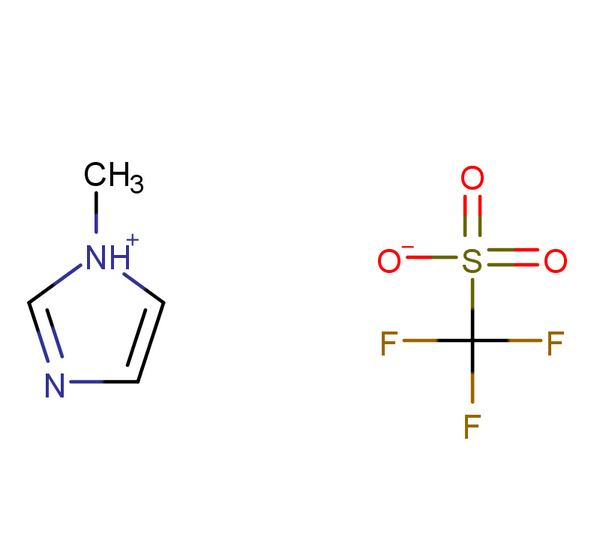 1-甲基咪唑三氟甲烷磺酸盐,Bis(trifluoromethylsulfonyl)azanide;3-methyl-1H-imidazol-3-ium
