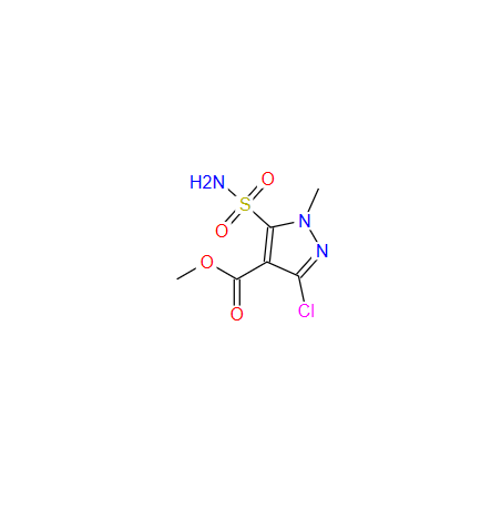 1-甲基-3-氯-4-甲氧羰基吡唑-5-磺酰胺,5-(aminosulfonyl)-3-chloro-1-methyl-1H- pyrazol