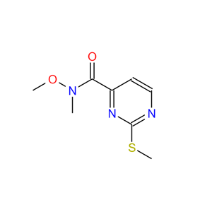 N-甲氧基-N-甲基-2-(甲硫基)嘧啶-4-酰胺
