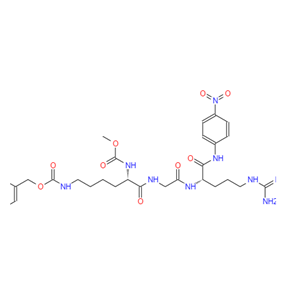 C1酯酪底物多肽ME-CO-LYS(CBZ)-GLY-ARG-PNA    96559-87-4