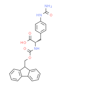 (S)-2-((((9H-氟-9-基)甲氧基)羰基)氨基)-3-(4-脲基苯基)丙酸    324017-23-4