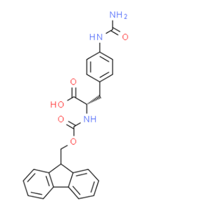 (S)-2-((((9H-氟-9-基)甲氧基)羰基)氨基)-3-(4-脲基苯基)丙酸,Fmoc-Aph(Cbm)-OH