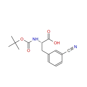 (S)-2-((叔丁氧羰基)氨基)-3-(3-氰基苯基)丙酸,Boc-Phe(3-CN)-OH