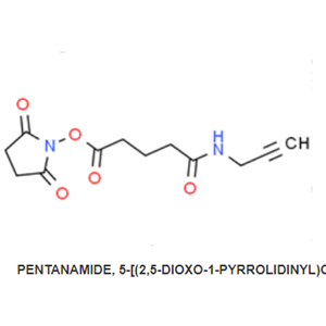 PENTANAMIDE, 5-[(2,5-DIOXO-1-PYRROLIDINYL)OXY]-5-OXO-N-2-PROPYNYL- 693777-85-4