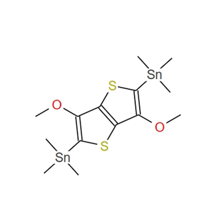 3,6-二甲氧基噻吩并[3,2-b]噻吩-2,5-二基）雙（三甲基錫烷,3,6-dimethoxythieno[3,2-b]thiophene-2,5-diyl)bis(trimethylstannane