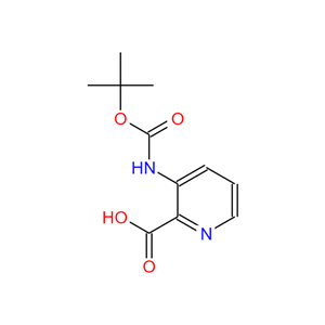 3-(BOC-氨基)-2-甲酸吡啶,3-TERT-BUTOXYCARBONYLAMINO-PYRIDINE-2-CARBOXYLIC ACID