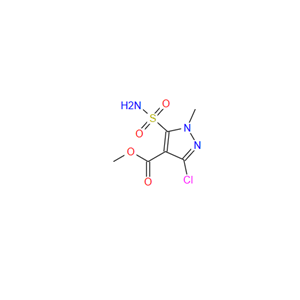 1-甲基-3-氯-4-甲氧羰基吡唑-5-磺酰胺