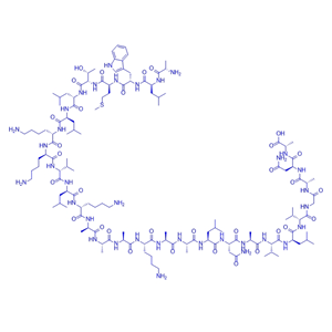 青蛙皮肤抗菌肽/151896-15-0/Dermaseptin-S4