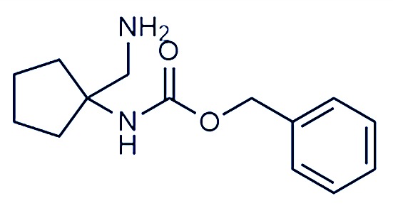 N-[1-(氨基甲基)環(huán)戊基]氨基甲酸芐酯,Benzyl N-[1-(Aminomethyl)cyclopentyl]carbamate