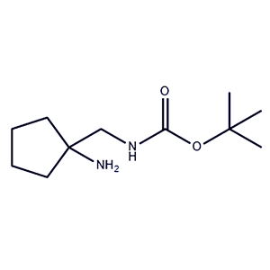 N-[(1-氨基环戊基)甲基]氨基甲酸叔丁酯