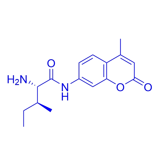 H-L-異亮氨酰-7-氨基-4-甲基香豆素三氟乙酸鹽,H-ILE-AMC TFA