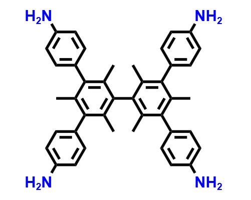 3,3',5,5'-四(4-氨基苯基)-2,2',4,4',6,6'-六甲基联苯,5',5''-bis(4-aminophenyl)-2',2'',4',4'',6',6''-hexamethyl-[1,1':3',1'':3'',1'''-quaterphenyl]-4,4'''-diamine