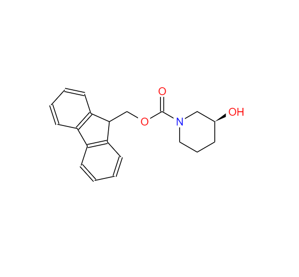 (S)-1-Fmoc-3-hydroxypiperidine,(S)-1-Fmoc-3-hydroxypiperidine