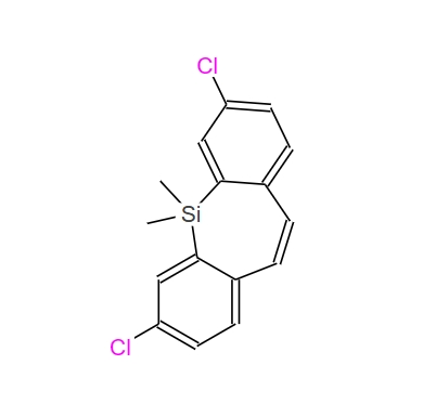 3,7-二氯-5,5-二甲基-5H-二苯并[b,f]silepine,3,7-Dichloro-5,5-dimethyl-5H-dibenzo[b,f]silepine