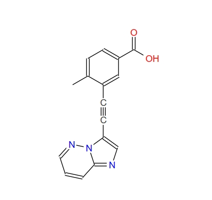 3-(咪唑并[1,2-b]哒嗪-3-基乙炔基)-4-甲基苯甲酸,3-(Imidazo[1,2-b]pyridazin-3-ylethynyl)-4-methylbenzoic acid