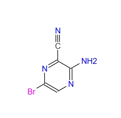 3-氨基-6-溴吡嗪-2-甲腈,3-Amino-6-bromopyrazine-2-carbonitrile