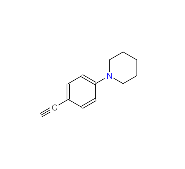 4-苯基乙炔哌啶,4'-N-PIPERIDINOPHENYL ACETYLENE