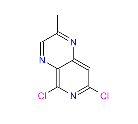 5,7-二氯-2-甲基吡啶并[4,3-b]吡嗪,5,7-dichloro-2-methylpyrido[4,3-b]pyrazine