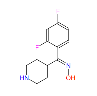 (Z)-(2,4-二氟苯基)-4-哌啶基甲酮肟,(Z)-(2,4-Difluorophenyl)-4-piperidinylmethanone oxime