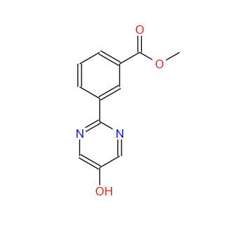 3-(5-羟基嘧啶-2-基)苯甲酸甲酯,3-(5-HydroxypyriMidin-2-yl)benzoic acid Methyl ester