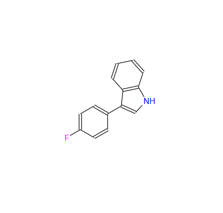 3-(4-氟苯基)吲哚,3-(4-FLUORO-PHENYL)-1H-INDOLE