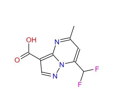 7-二氟甲基-5-甲基-吡唑并-[1,5-a]嘧啶-3-羧酸,7-(Difluoromethyl)-5-methylpyrazolo[1,5-a]pyrimidine-3-carboxylic acid