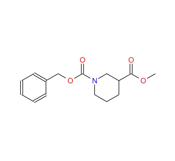 哌啶-1,3-二羧酸-1-苄酯-3-甲酯,PIPERIDINE-1,3-DICARBOXYLIC ACID 1-BENZYL ESTER 3-METHYL ESTER