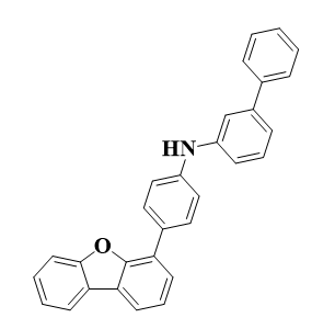 N-[4-(4-二苯并呋喃基)苯基]-1,1′-联苯]-3-胺,N-[4-(4-Dibenzofuran)phenyl]-1,1′-biphenyl]-3-amine