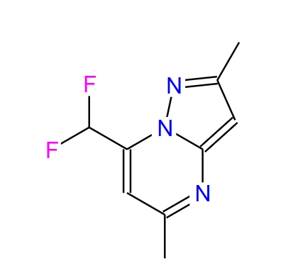 7-(二氟甲基)-2,5-二甲基吡唑并[1,5-a]嘧啶,7-(Difluoromethyl)-2,5-dimethylpyrazolo[1,5-a]pyrimidine