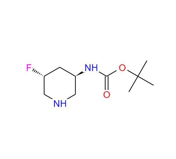 （3R，5R）3-BOC-氨基-5-氟哌啶,rel-(3r,4r)-3-(boc-amino)-5-fluoropiperidine