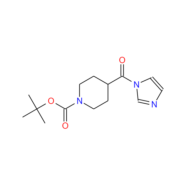 4-(1H-咪唑-1-羧酸)哌啶-1-甲酸叔丁酯,tert-butyl4-(1H-imidazole-1-carbonyl)piperidine-1-carboxylate