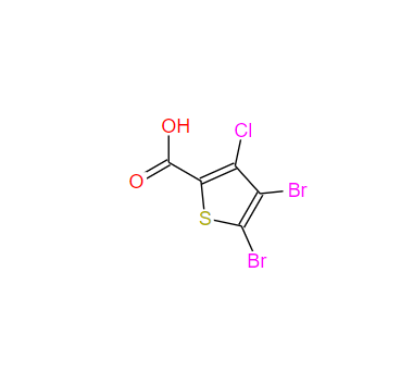 4,5-二溴-3-氯噻吩-2-甲酸,4,5-Dibromo-3-chlorothiophene-2-carboxylic acid