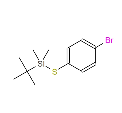 (4-溴苯基硫代)二甲基叔丁基硅烷,(4-BROMOPHENYLTHIO)DIMETHYL-TERT-BUTYLS&