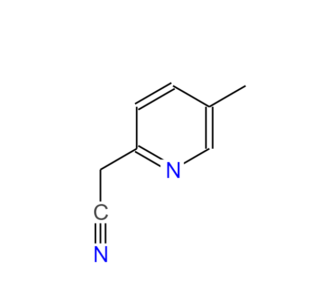 2-(5-甲基吡啶-2-基)乙腈,2-(5-Methylpyridin-2-yl)acetonitrile