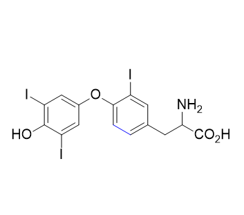 左甲狀腺素雜質(zhì)04,2-amino-3-(4-(4-hydroxy-3,5-diiodophenoxy)-3-iodophenyl)propanoic acid