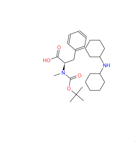 N-叔丁氧羰基-N-甲基-D-苯丙氨酸二环己胺盐,BOC-D-MEPHE-OH DCHA