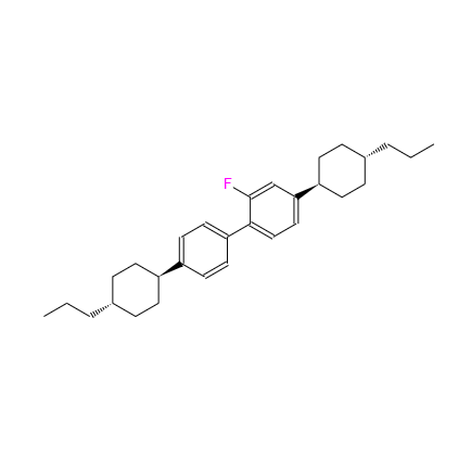 2-氟-4,4'-双(反-4-丙基环己基)联苯,1,1′-Biphenyl, 2-fluoro-4,4′-bis(trans-4-propylcyclohexyl)-