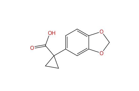 1-(苯并[D][1,3]二氧雜環(huán)戊烯-5-基)環(huán)丙烷甲酸,1-(Benzodioxol-5-yl)cyclopropanecarboxylic acid