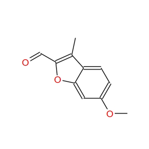 6-甲氧基-3-甲基苯并呋喃-2-甲醛,6-Methoxy-3-methylbenzofuran-2-carbaldehyde