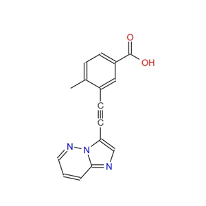 3-(咪唑并[1,2-b]哒嗪-3-基乙炔基)-4-甲基苯甲酸 1300690-48-5