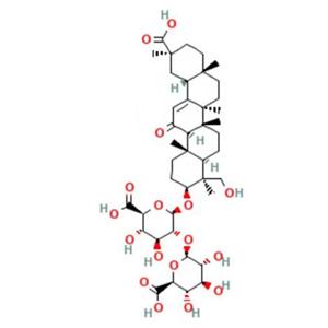 甘草皂苷G2（24-氢氧甘草甜素)，118441-84-2，Licoricesaponin G2;  24-hydroxyglycyrrhizin。