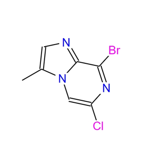 8-溴-6-氯-3-甲基咪唑并[1,2-a]吡嗪 84066-11-5