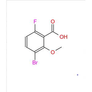 3-溴-6-氟-2-甲氧基苯甲酸,3-BROMO-6-FLUORO-2-METHOXYBENZOIC ACID